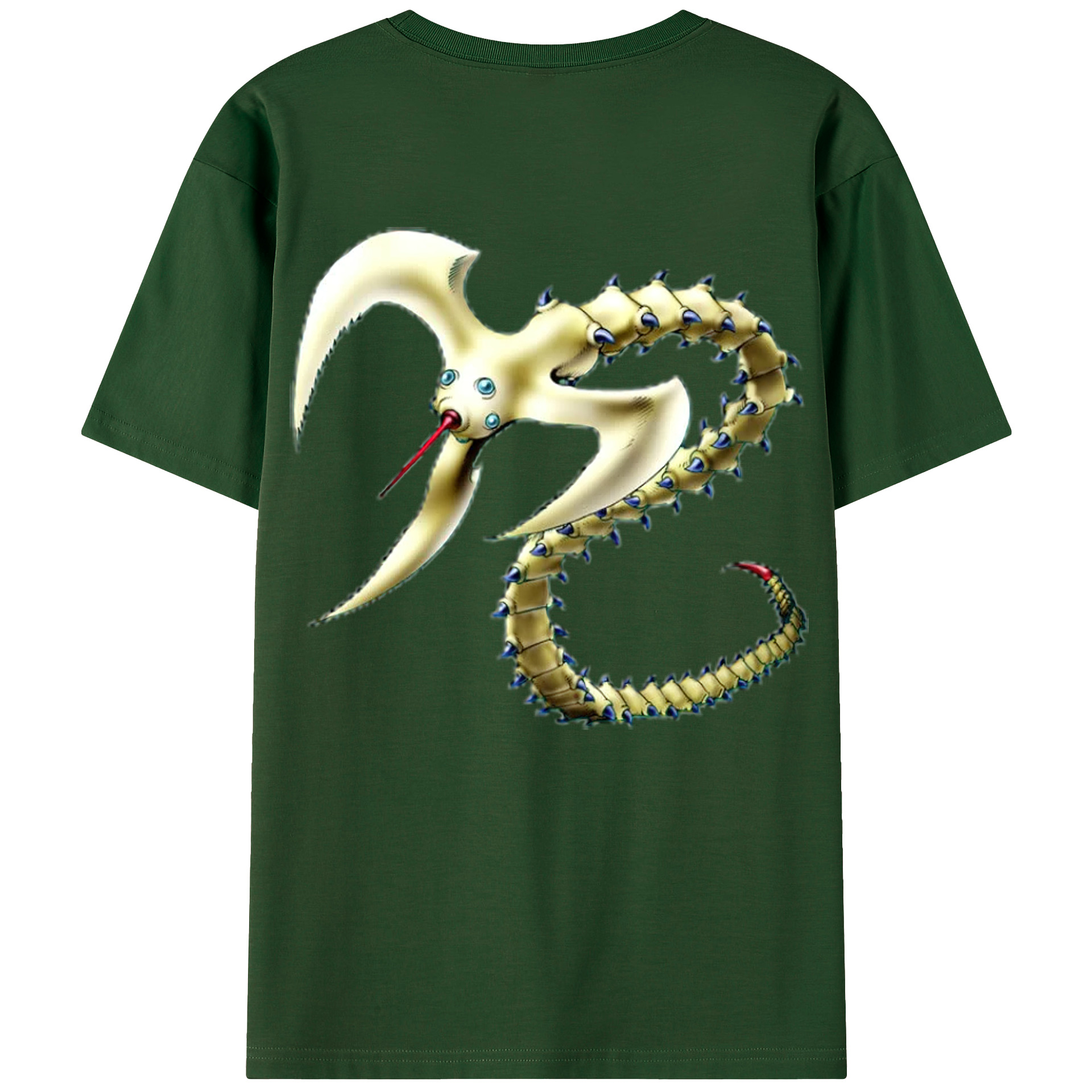 （画像用） 遊☆戯☆王 Yu-Gi-Oh! 綿100％半袖Tシャツ（背面プリント）